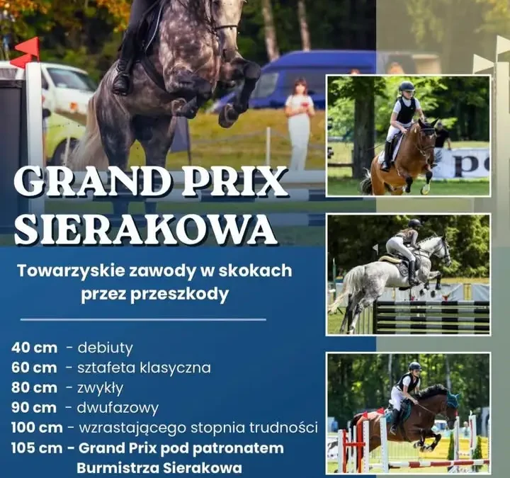 Grand Prix Sierakowa 2026 – zawody jeździeckie już w sobotę