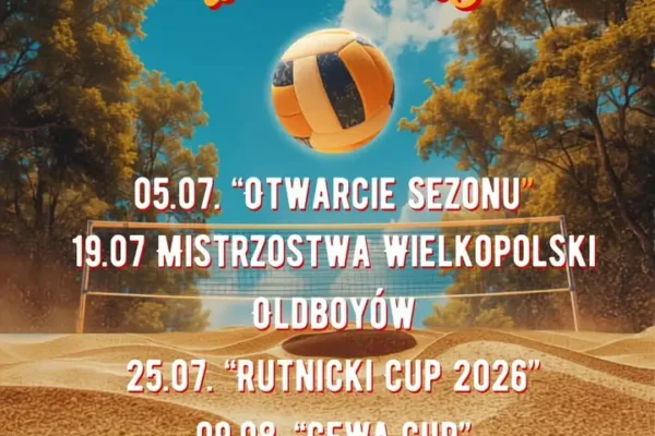 Sezon siatkówki plażowej w Sierakowie – turnieje 2026