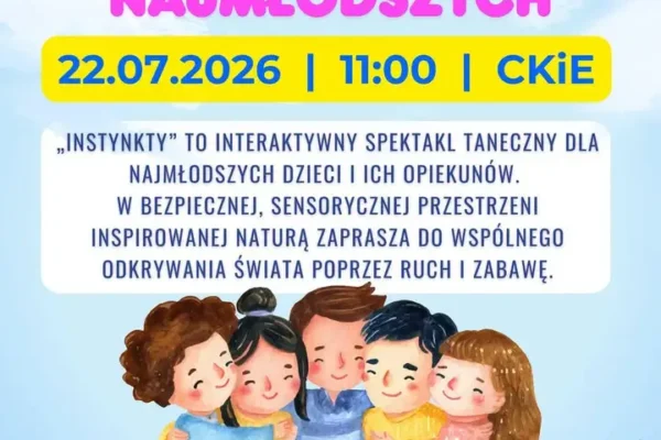 „Instynkty” – interaktywny spektakl dla dzieci w Kwilczu