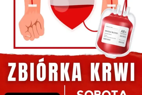 Zbiórka krwi w Kwilczu – 11 lipca 2026. Podziel się życiem!