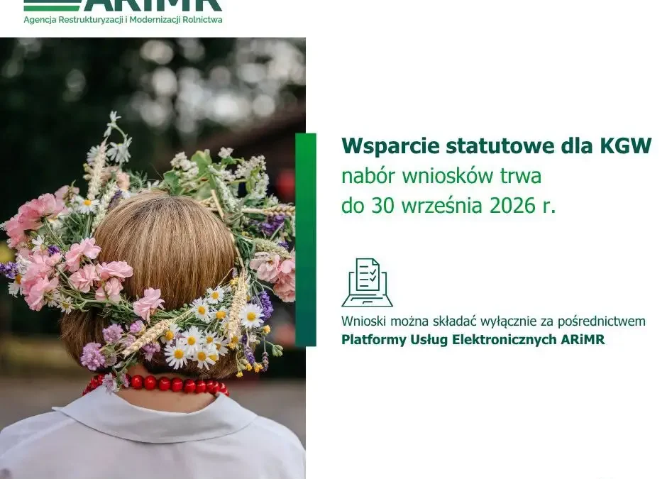 Koła Gospodyń Wiejskich mogą otrzymać dofinansowanie – nabór wniosków do 30 września