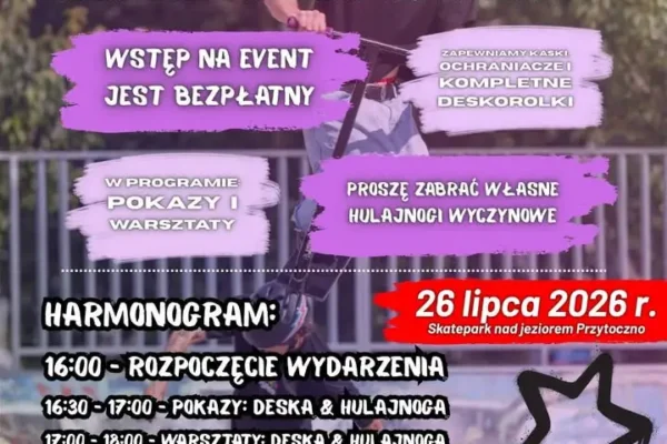 Inauguracja skateparku w Przytocznej – sportowe emocje i dobra zabawa
