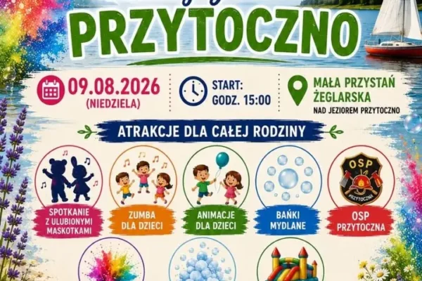 Rodzinne Zabawy nad Jeziorem Przytoczno – 9 sierpnia 2026