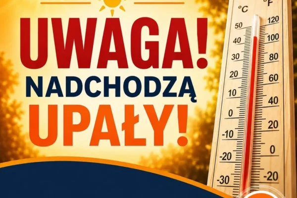 Ostrzeżenie meteorologiczne: upały w gminie Kwilcz 30 lipca