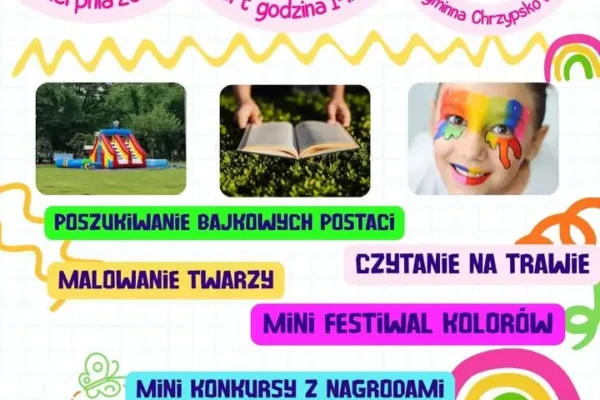 Letnia Strefa Zabawy na plaży w Chrzypsku Wielkim – atrakcje dla całych rodzin