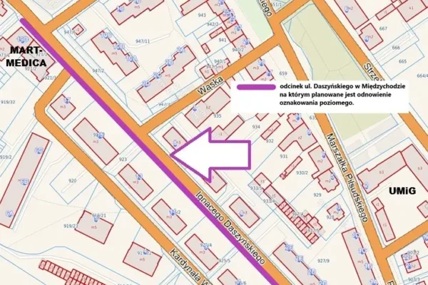 Utrudnienia w Międzychodzie: 7 sierpnia nie zaparkujesz na ul. Daszyńskiego