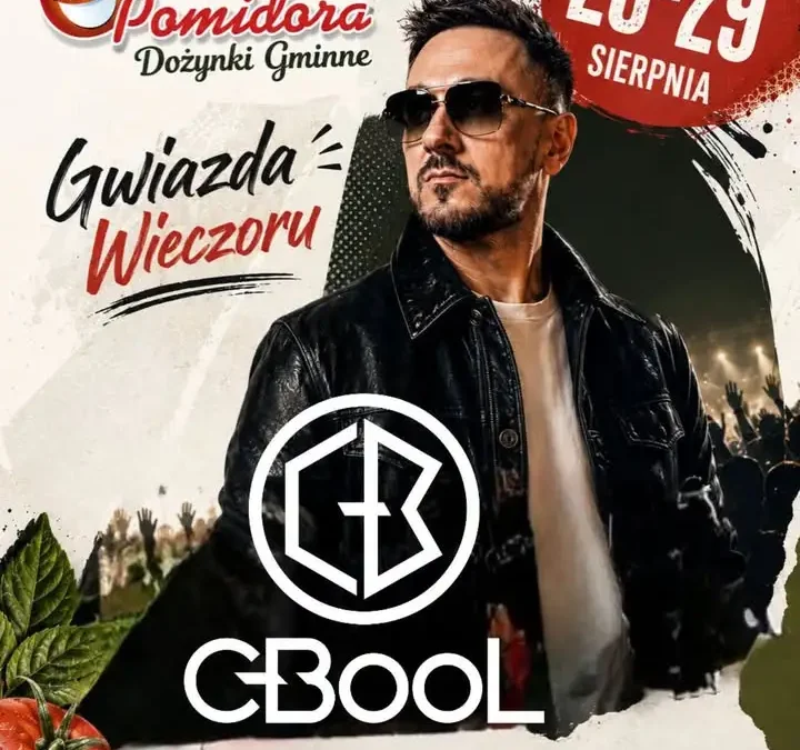 C-BooL gwiazdą Dni Przytocznej i Święta Pomidora 2026