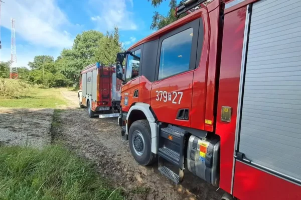Interwencja OSP Goraj i Przytoczna: zwarcie w skrzynce elektrycznej w domu jednorodzinnym