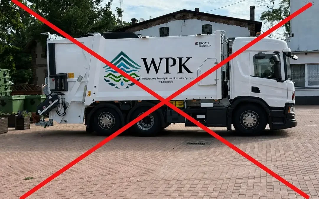 Zmiana terminu odbioru odpadów w Lutomiu i Tucholi – odbiór wcześniej