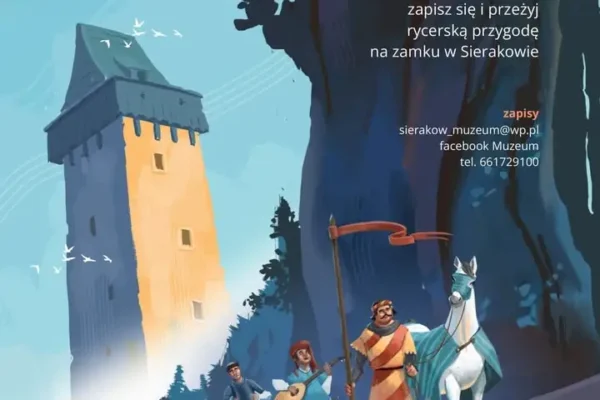 Noc RPG na zamku w Sierakowie – historyczna przygoda w XIV-wiecznej Wielkopolsce