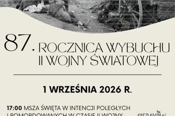 87. rocznica wybuchu II Wojny Światowej – uroczystości w Sierakowie