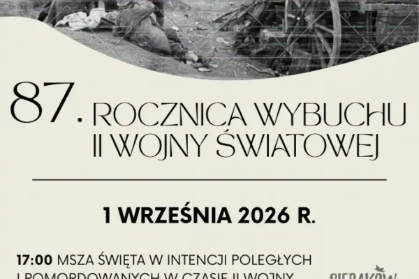 87. rocznica wybuchu II Wojny Światowej – uroczystości w Sierakowie