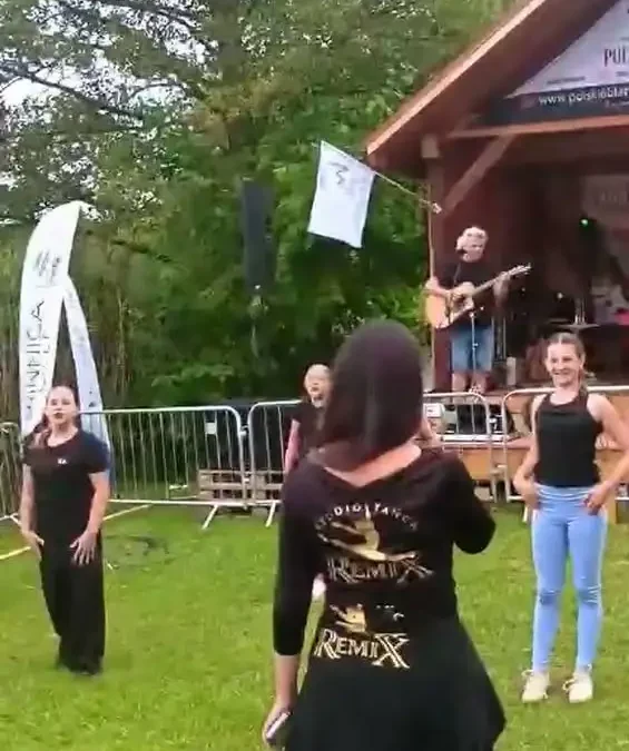 Studio Tańca Remix uświetniło Rodzinne Pożegnanie Lata w Orlu Wielkim