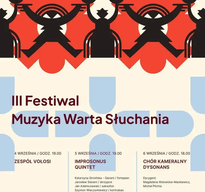 Festiwal Muzyka Warta Słuchania w Sierakowie: trzy koncerty w jeden weekend