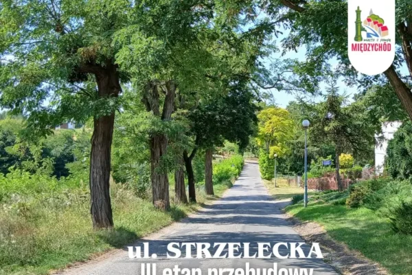 Międzychód: 15 września startuje kolejny etap przebudowy ulicy Strzeleckiej