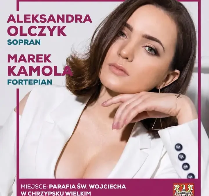 Koncert Aleksandry Olczyk w Chrzypsku Wielkim już 12 września