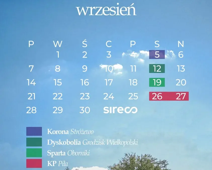 Warta Międzychód wraca do gry: wrześniowe mecze ligowe