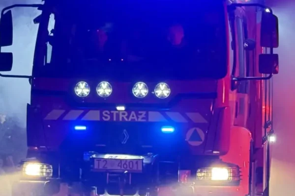 Apel strażaków: nie nagrywajcie wyjazdów, bezpieczeństwo jest najważniejsze