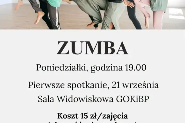 Zumba w GOKiBP Chrzypsko Wielkie – start nowego sezonu już dziś o 19:00