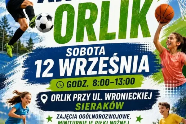 Sieraków: sportowa sobota na Orliku – ostatnia edycja „Aktywnego Orlika”