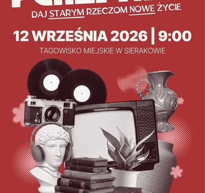 Pchli Targ w Sierakowie już w sobotę 12 września