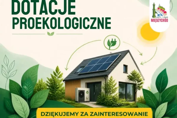 Gmina Międzychód zamyka nabór wniosków o dotacje proekologiczne. Kolejna szansa od 1 stycznia 2027