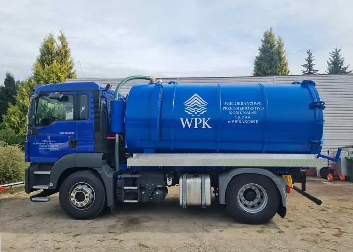 WPK Sieraków od poniedziałku odbiera nieczystości ze zbiorników bezodpływowych