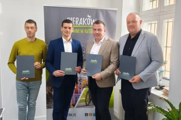 Gmina Sieraków inwestuje w przebudowę ul. Lichwińskiej – umowa podpisana