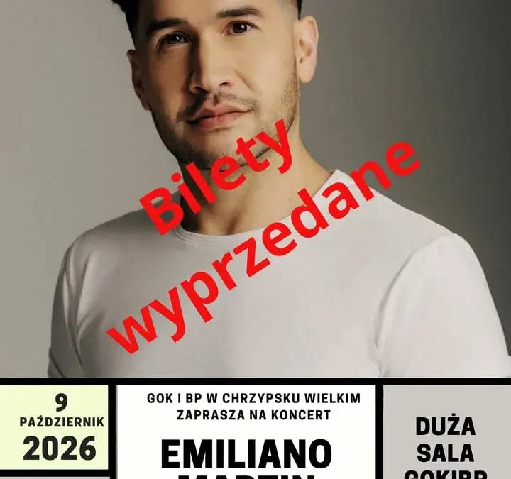 Koncert „Pod włoskim niebem” w Chrzypsku Wielkim – bilety wyprzedane