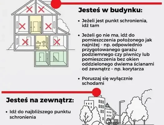 MEN i MSWiA: jak się zachować, gdy zagrożenie nadchodzi z powietrza
