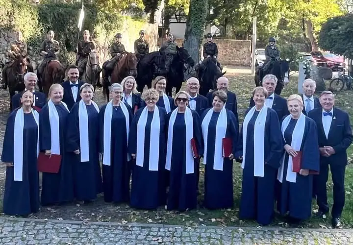 Chór Lutnia z Międzychodu zachwycił Łagów podczas weekendowych warsztatów