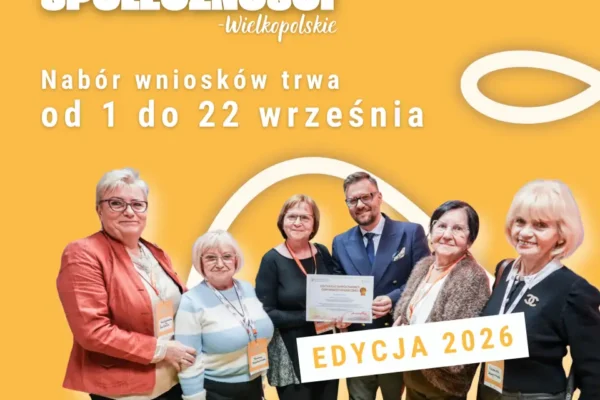 Wielkopolska odporna na kryzysy. Zdobądź do 10.000 zł na lokalną inicjatywę!