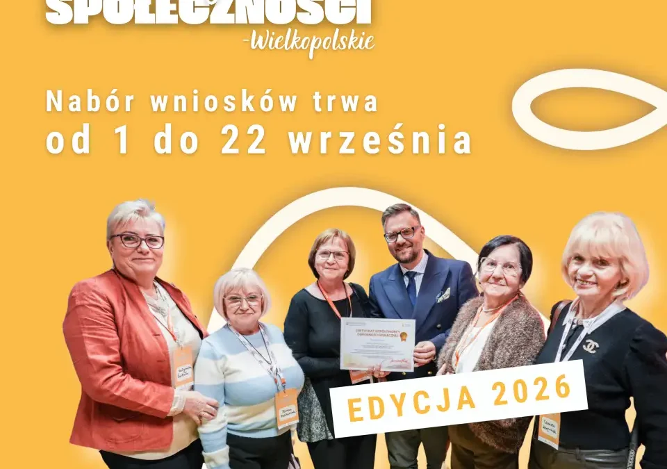 Wielkopolska odporna na kryzysy. Zdobądź do 10.000 zł na lokalną inicjatywę!