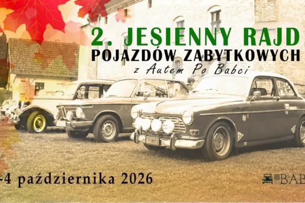 Jesienny Rajd Pojazdów Zabytkowych w Gminie Miedzychód – już 4 października!