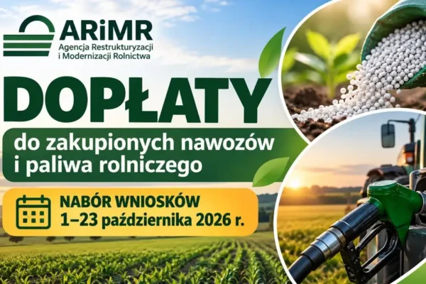 Nabór wniosków o dopłaty do nawozów i paliwa rolniczego – zostało niewiele czasu