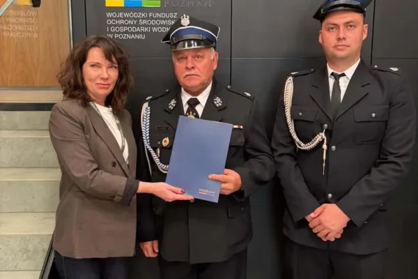 OSP Kaczlin z nowym ciężkim wozem ratowniczo-gaśniczym. Gmina Sieraków pokryje większość kosztów