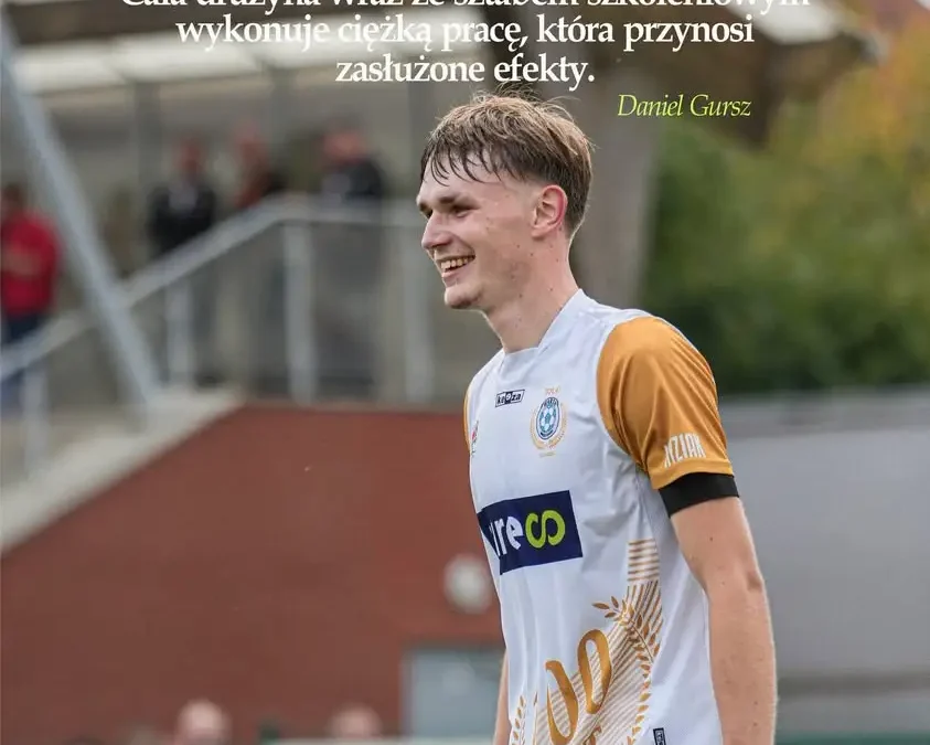 Daniel Gursz po meczu: cztery gole i pochwała dla całej drużyny