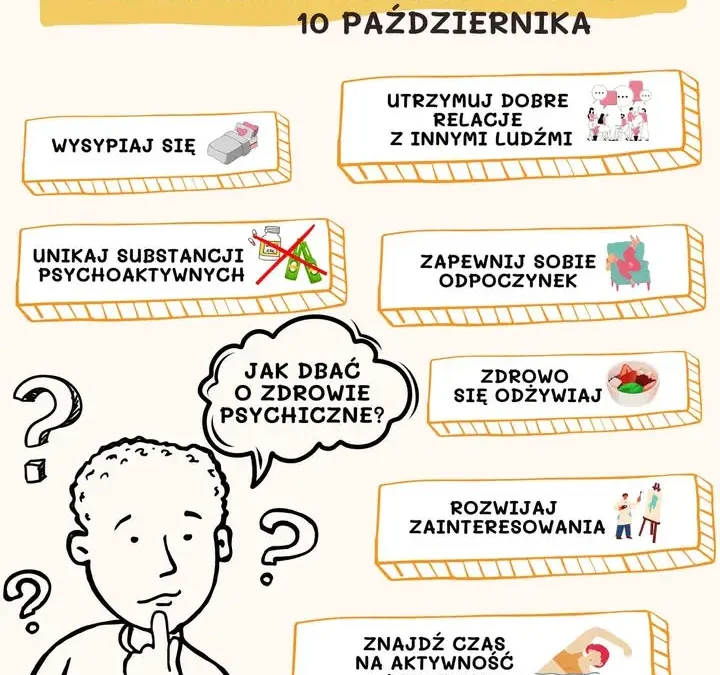 Światowy Dzień Zdrowia Psychicznego w Gminie Kwilcz – zadbaj o siebie i innych