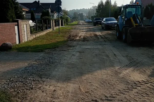 Gmina Sieraków przebudowuje ul. Lichwińską. Właściciele niezabudowanych działek mają czas do 21 października